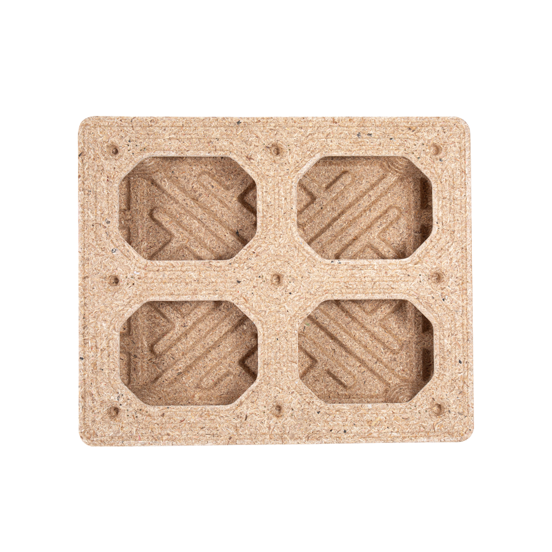 JS-1200*1000*140 nagy teherbírású, egyoldalas, kétszintes, kilenclábú raklap