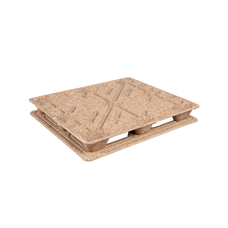 JS-1200*1000*140 nagy teherbírású, egyoldalas, kétszintes, kilenclábú raklap